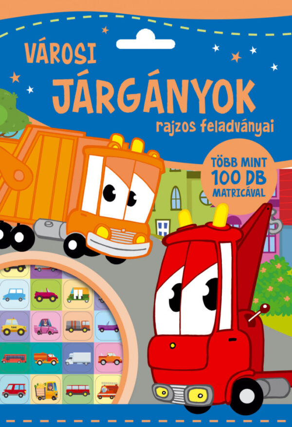Városi járgányok rajzos feladványai