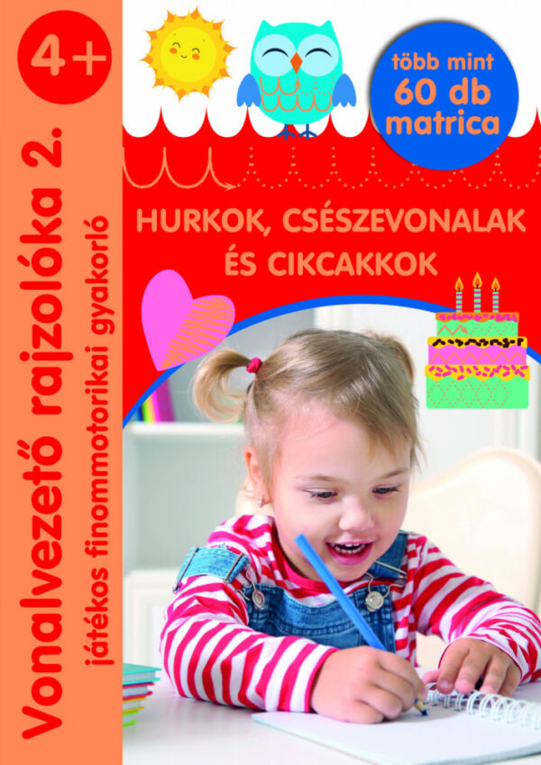 Vonalvezető rajzolóka 2. - hurkok, csészevonalak és cikcakkok