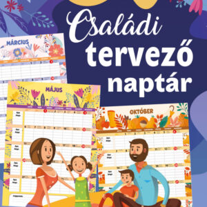 Naptár - Családi tervező naptár 2024