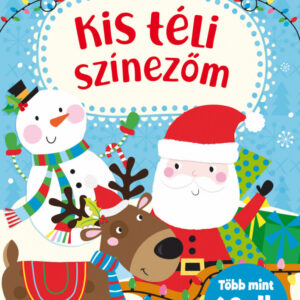 Kis téli színezőm Több mint 60 matricával
