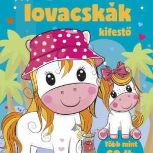 Színes lovacskák kifestő