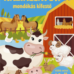 Háziállatok mondókás kifestője