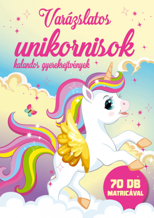 Varázslatos unikornisok- Kalandos gyerekrejtvények