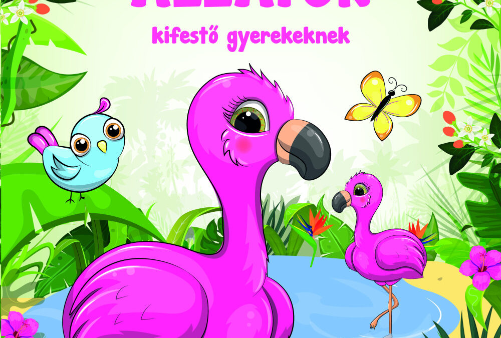 Legszínesebb állatok – kifestő gyerekeknek