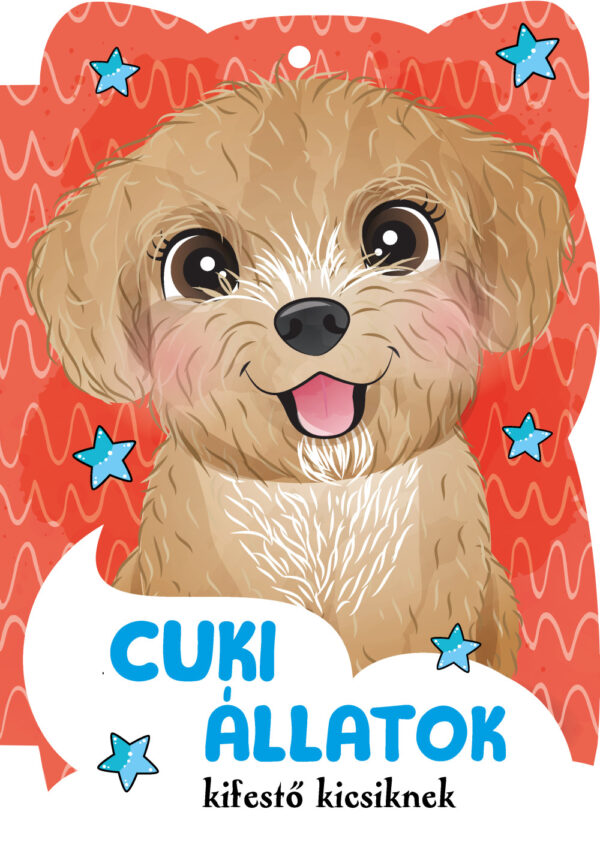 Cuki állatok - kifestő kicsiknek