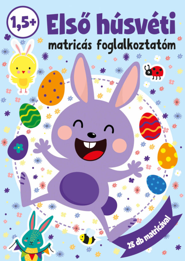 Első húsvéti matricás foglalkoztatóm