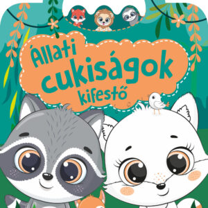 Állati cukiságok kifestő