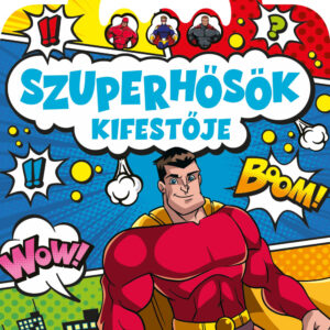 Szuperhősök kifestője