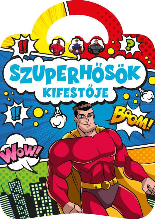 Szuperhősök kifestője