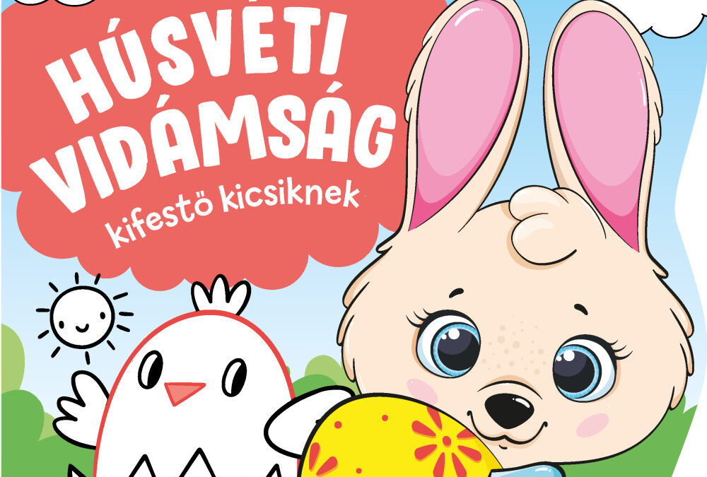 Húsvéti vidámság- kifestő kicsiknek