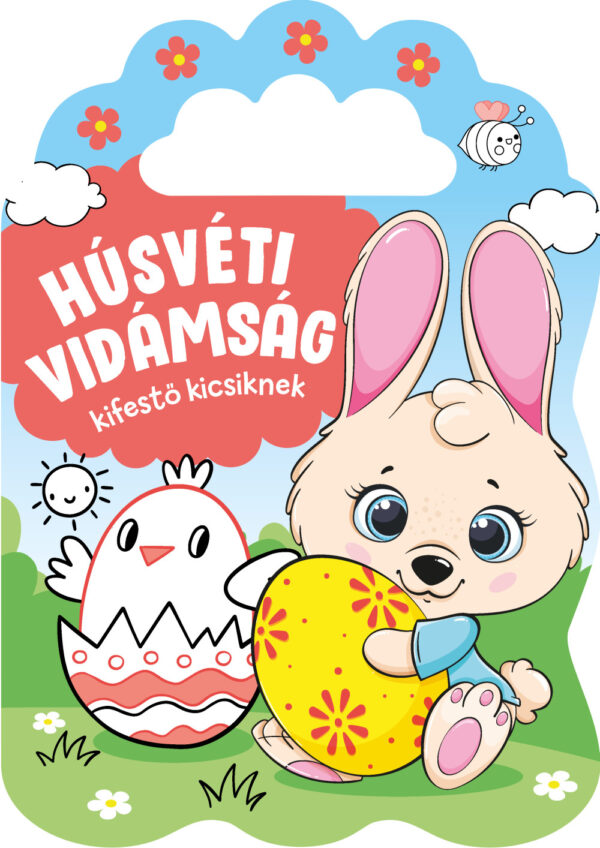 Húsvéti vidámság- kifestő kicsiknek