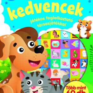 Házi kedvencek - Játékos foglalkoztató társasjátékkal
