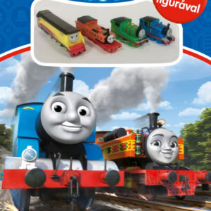 Thomas & Friend - Játékos mesekönyv - 4 figurával