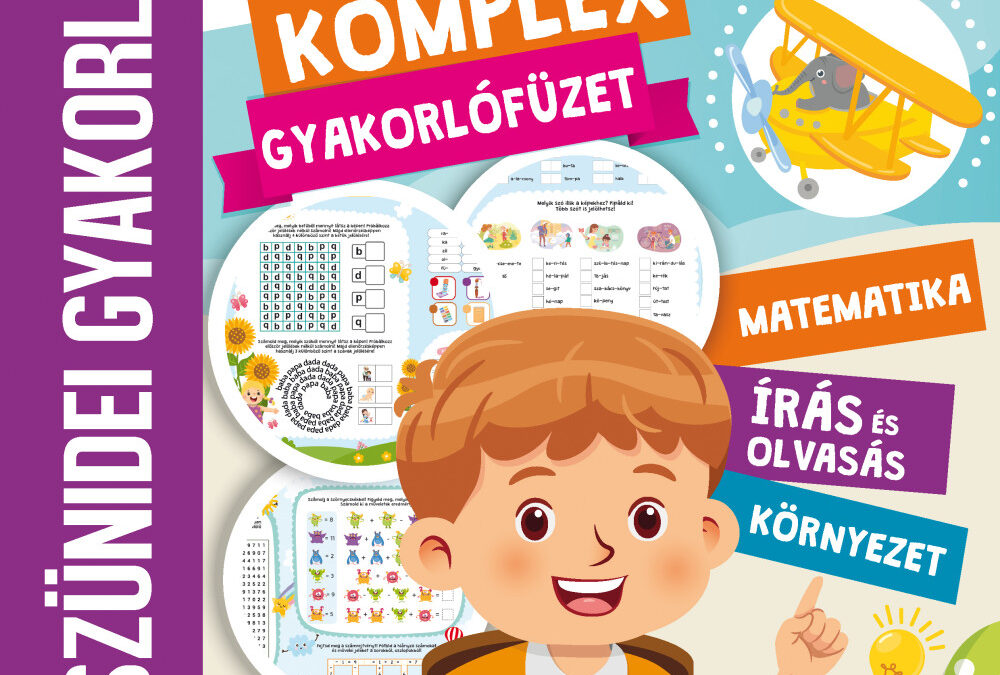 Szünidei komplex gyakorlófüzet – 1. osztály
