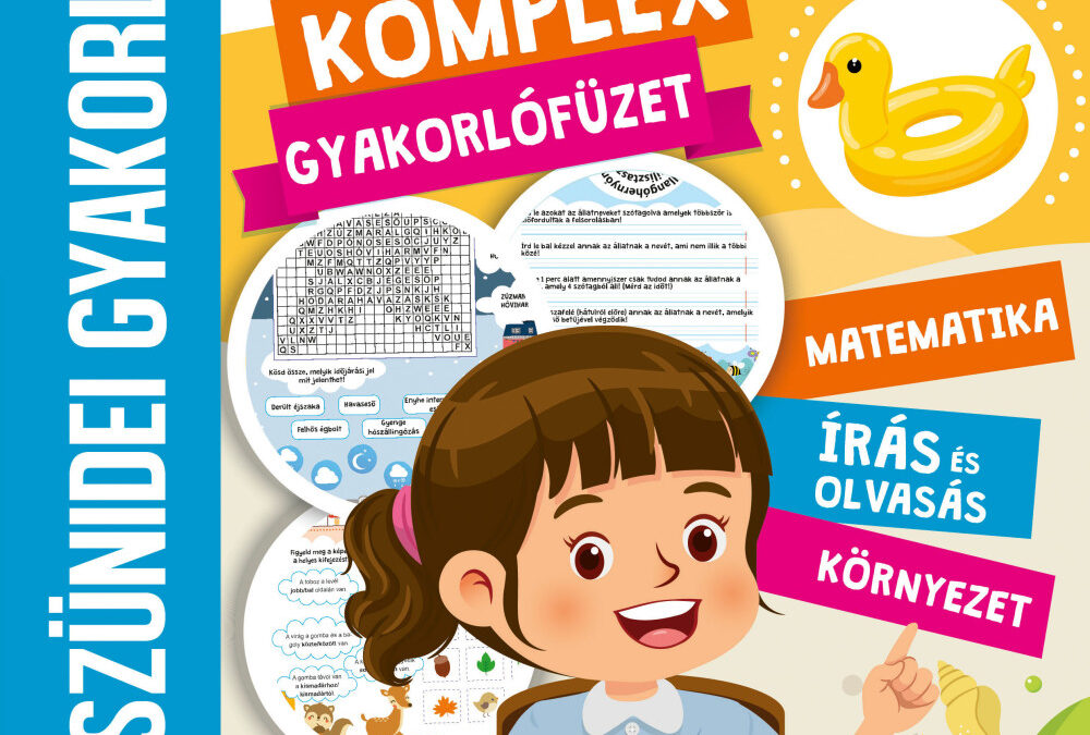 Szünidei komplex gyakorlófüzet – 2. osztály
