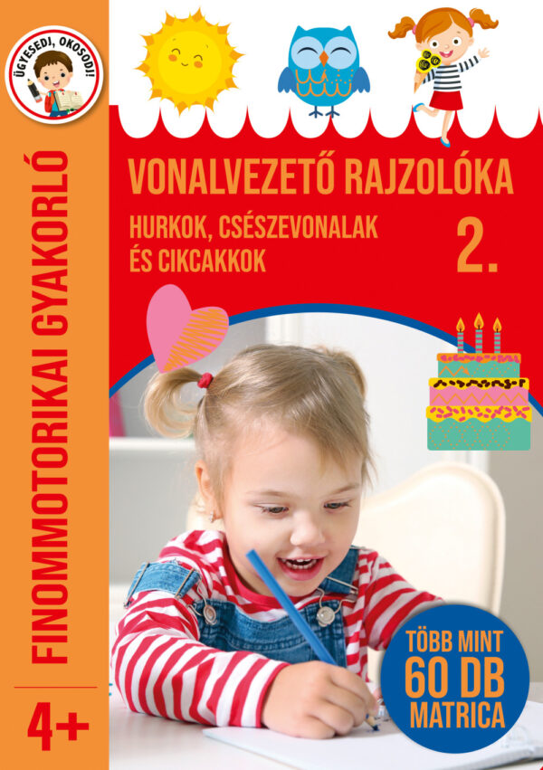 Vonalvezető rajzolóka 2. - Hurkok, csészevonalak /új
