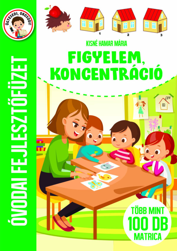 Óvodai fejlesztőfüzet - Figyelem, koncentráció /új