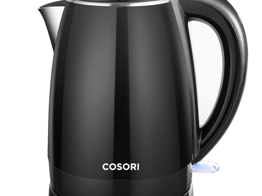 Cosori Elektromos Vízforraló Rozsdamentes Acél 1,5 L (Fekete) CO152-EK-RBO