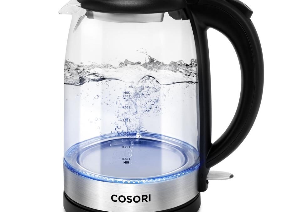 Cosori Elektromos Vízforraló Üveg 1,7L (Fekete) GK172-CO