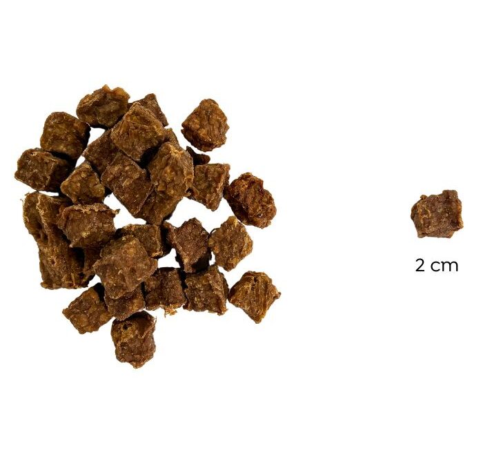Friky Meatlover bárányos jutalomfalat kockák (hipoallergén) – 100 g