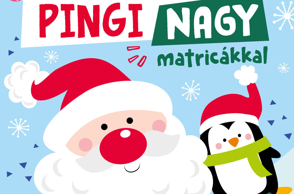Télapó és Pingi – nagy matricákkal