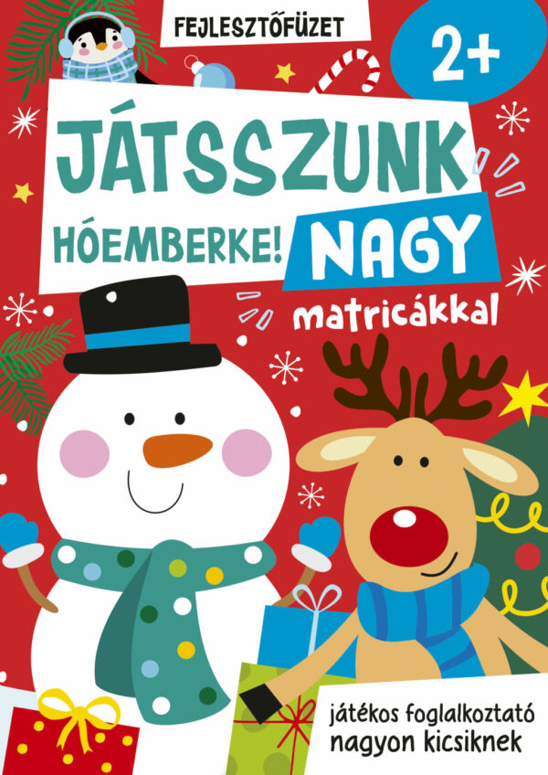 Játsszunk hóemberke! - nagy matricákkal