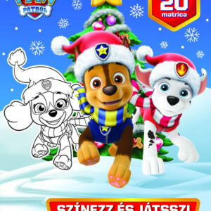 Színezz és játssz! - Mancs Őrjárat! - Karácsony