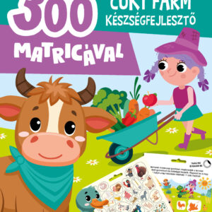 Cuki farm készségfejlesztő - 300 matricával