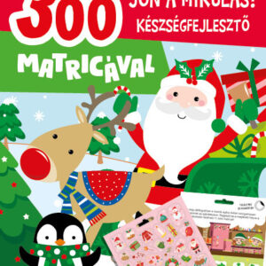 Jön a mikulás készségfejlesztő - 300 matricával