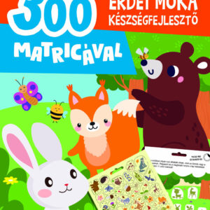 Erdei móka készségfejlesztő - 300 matricával