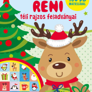 Réni téli rajzos feladványai - Több mint 100 db matricával