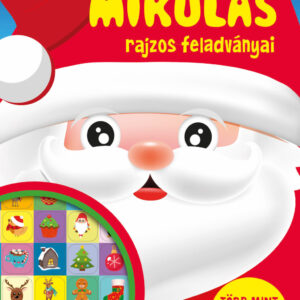 Mikulás rajzos feladványai - Több mint 100 db matricával