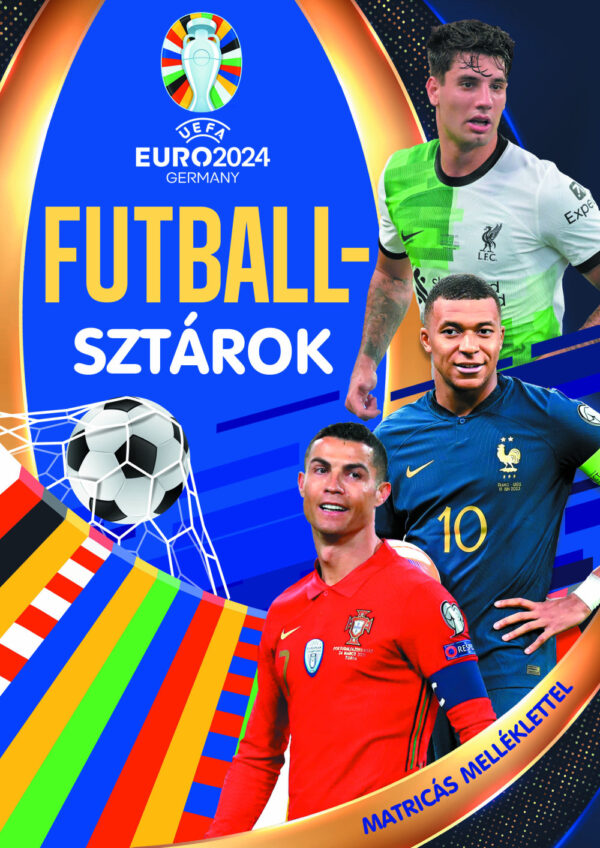 Futballsztárok matricával