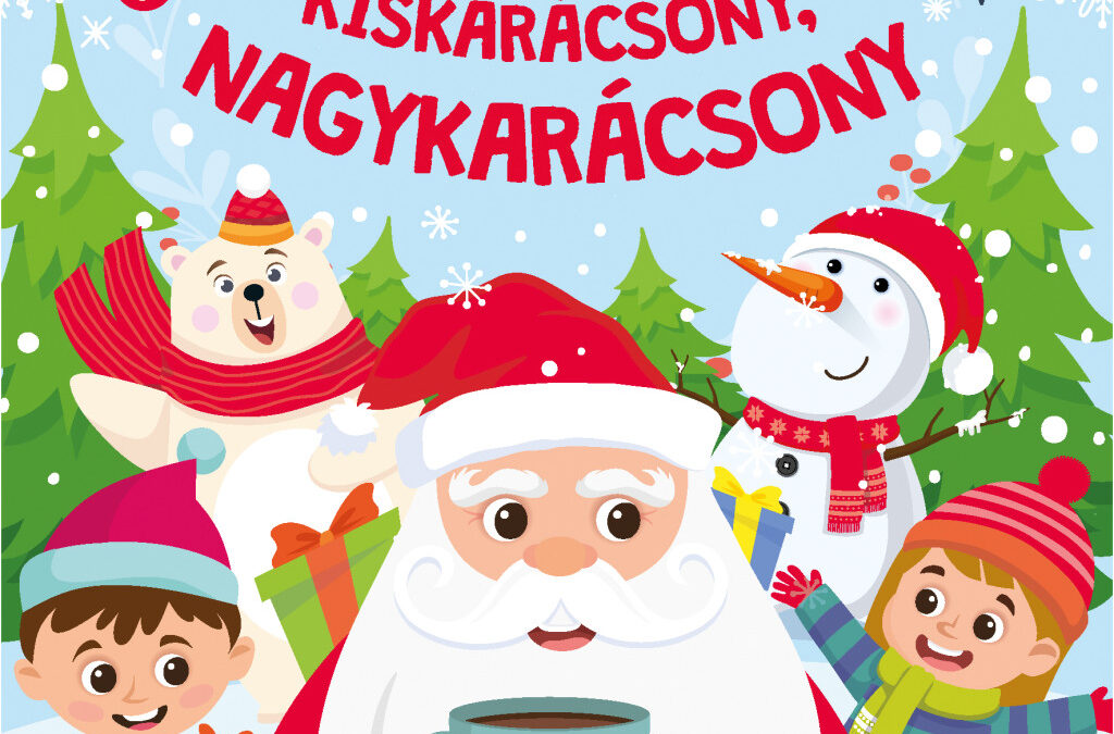 Kiskarácsony, nagykarácsony – kihajtható ablakokkal (kartonkönyv)