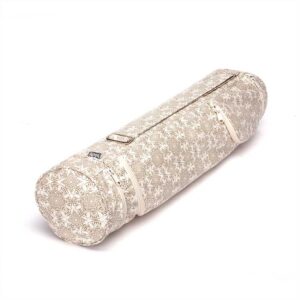 Bodhi Yoga Táska jógához Bodhi Maharaja 60 pamut Floral ecru bézs