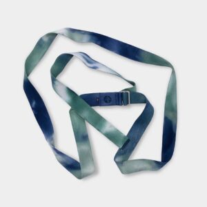 Manduka Align jóga heveder Hossz: Blue Toad 244 cm