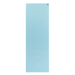 Bodhi Yoga Bodhi Rishikesh Premium 60 jógaszőnyeg 2 rugalmas hevederrel, 183 x 60 cm 4,5 mm Szín: világoskék