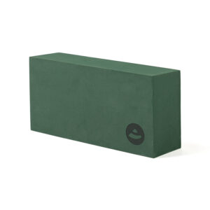 Bodhi Yoga Bodhi Asana brick hab jóga tégla 22 x 11 x 7 cm Szín: Forest Green