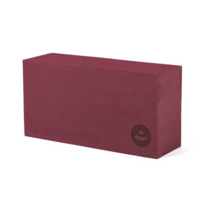 Bodhi Yoga Bodhi Asana brick hab jóga tégla 22 x 11 x 7 cm Szín: Sötét vörös