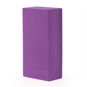 Bodhi Yoga Bodhi Asana brick hab jóga tégla 22 x 11 x 7 cm Szín: lila