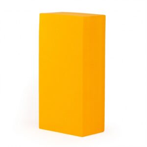 Bodhi Yoga Bodhi Asana brick hab jóga tégla 22 x 11 x 7 cm Szín: Narancssárga
