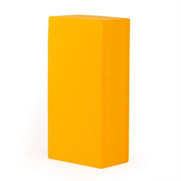 Bodhi Yoga Bodhi Asana brick hab jóga tégla 22 x 11 x 7 cm Szín: Narancssárga