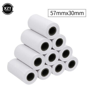 1 tekercs 57x30mm hőnyomtató papír, fotópapír