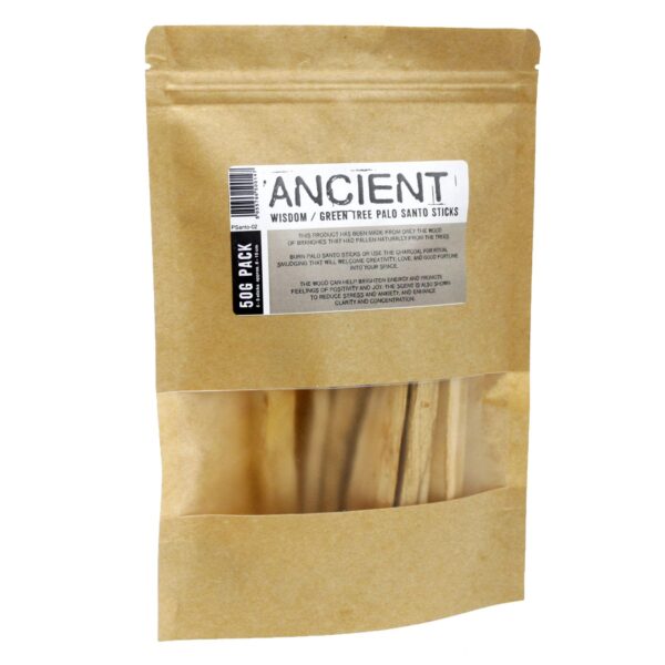 Ancient wisdom AWG Satya Green Tree Palo Santo tűzifa 5 - 8 db-os kiszerelés 50 g