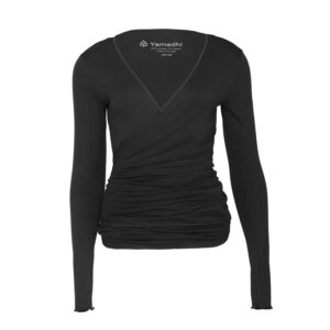 Bodhi Yamadhi Bodhi Yoga Yamadhi Wrap Jacket felső fekete Méret: S