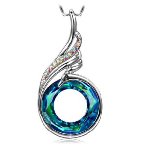 Tachyon Technologies Tachyon Phoenix medál Swarovski kristályokkal 4,5 cm Szín: Türkiz