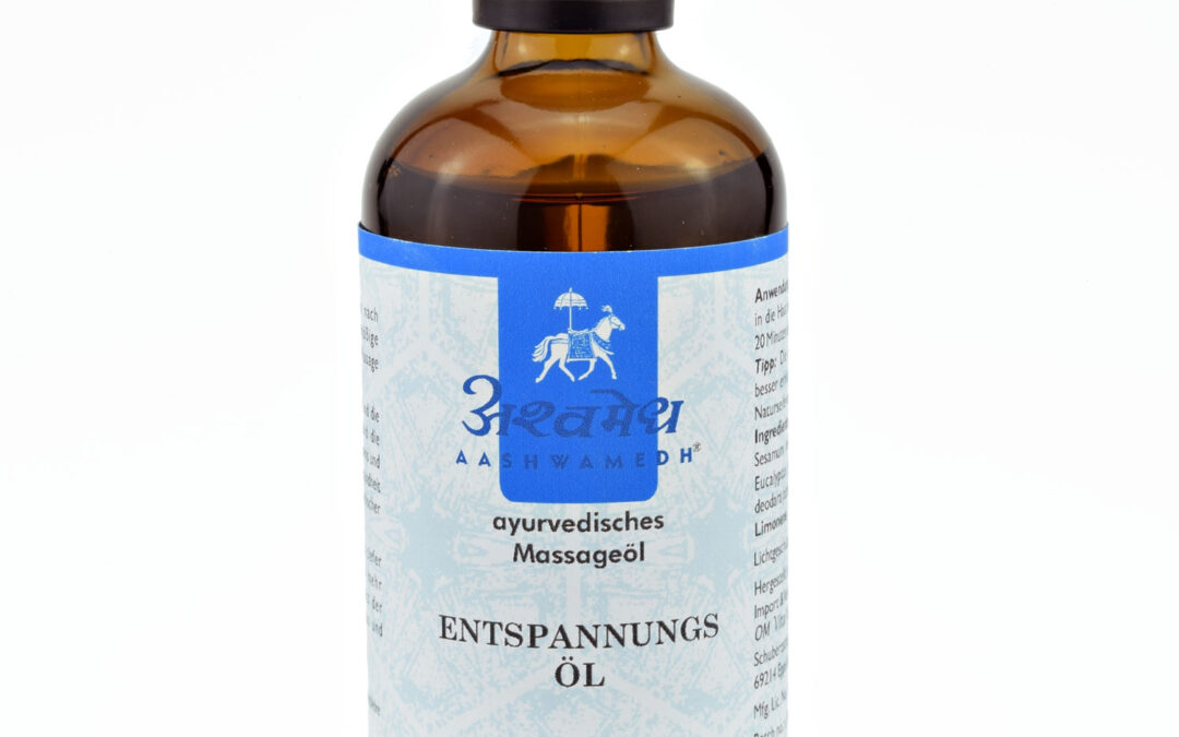 Aashwamedh OM Ayurveda Relax Oil masszázsolaj 100 ml