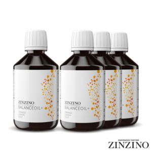 Zinzino Magyarország CSOMAG - 4x Zinzino Balance olaj 300 ml- Narancs, citrom, menta ízében
