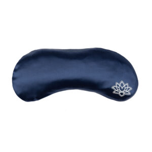 Bodhi Yoga Bodhi selyem meditációs szempárna levendulával 24 cm Szín: Sötétkék
