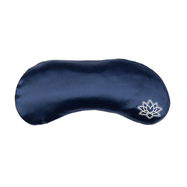 Bodhi Yoga Bodhi selyem meditációs szempárna levendulával 24 cm Szín: Sötétkék